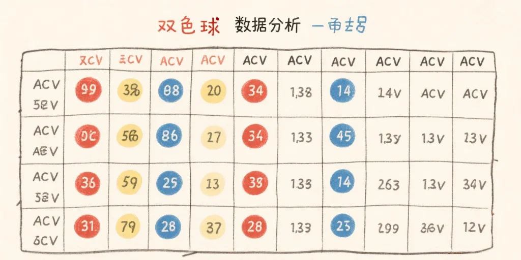 双色球AC值分析表