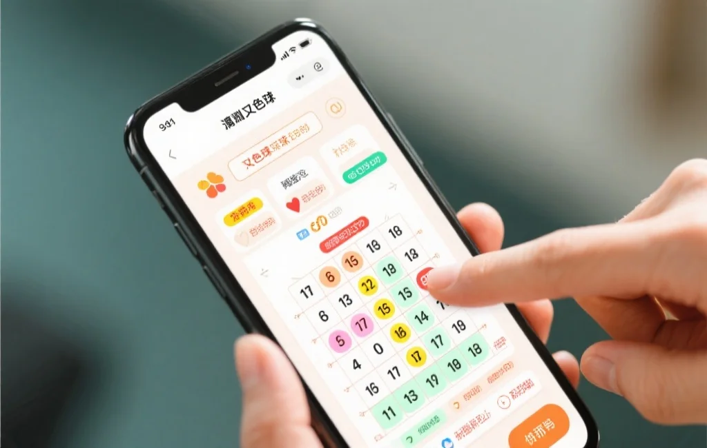 走势图与模拟选号界面示例
